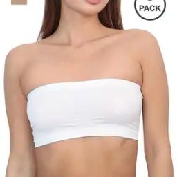 Women Pack of 2 Non-Padded Tube Bra-picture-11