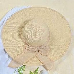 toniq Women Sun Hat with Pearl Accent-picture-24