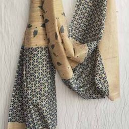 Madhubani Printed Dupatta with Tassels-49