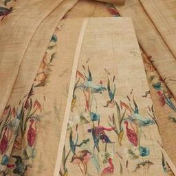 Women Leaf Print 3-Piece Unstitched Dress Material-image-45