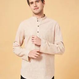 Men Cotton Regular Fit Short Kurta-image-21