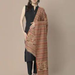 Handloom Kullu Woollen Shawl-image-5