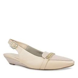 rocia Slingback Wedges with Metal Accent-picture-8