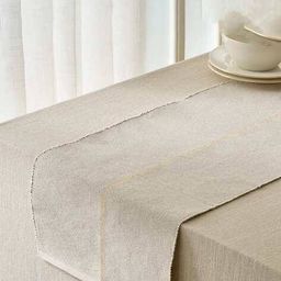 home centre Ribbed Rectangular-Shaped Table Runner image 1