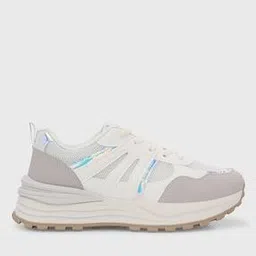 arbunore Women Panelled Low-Top Lace-Up Shoes-picture-9