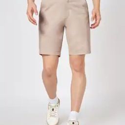Men Mid-Rise Slim Fit Shorts-picture-46