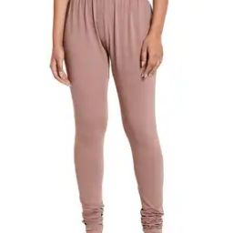 Solid Churidar with Elasticated Waist-picture-18