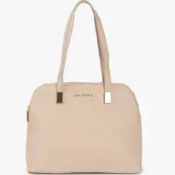 Textured Satchel Bag-image-54