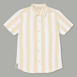 Boys Abstract Regular Fit Shirt-image-0