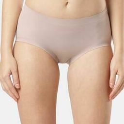 1827 High Coverage Microfiber Nylon Elastane Stretch Mid Waist Hipster with No Visible Pantyline-image-85
