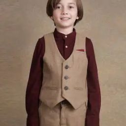 Boys Sleeveless Jacket-image-22