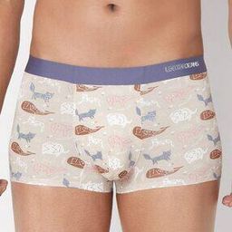 Printed Trunks with Brand-Knit Waistband-picture-48