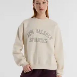 Women Brand Print Loose Fit Crew-Neck Sweatshirt-45