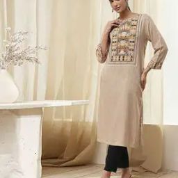 Women Round-Neck Straight Kurta-image-58