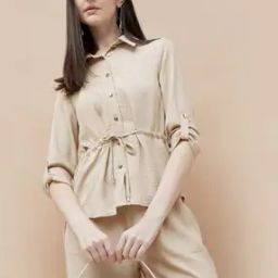 Women Regular Fit Collar Neck Shirt-image-42