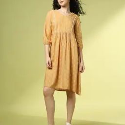 Women Printed A-Line Dress-image-97