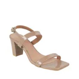 Open-Toe Slip-On Heeled Sandals-5