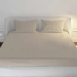 mayfair homes london 144TC Cotton Super King-Size Bedsheet Set with Pillow Covers-picture-12