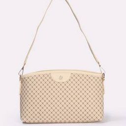 Women Geometric Print Sling Bag with Detachable Strap-image-57