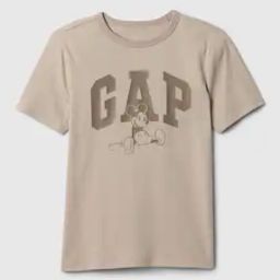 Boys Logo Print Relaxed Fit Round-Neck T-Shirt-picture-48