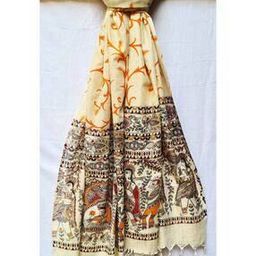 Women Tribal Print Dupatta with Tassels-25