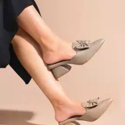 Women Pointed-Toe Chunky-Heeled Sandals-image-99