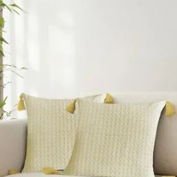 Set of 2 Cotton Cushion Cover 16" x 16"-picture-17