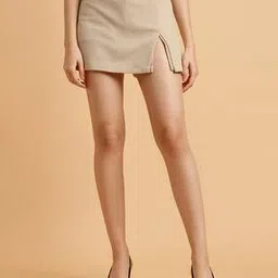 wedani Women Straight Skirt with Slit-picture-31