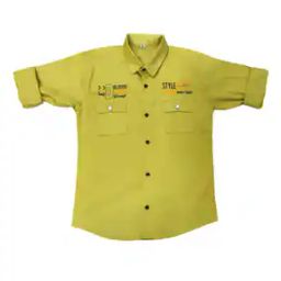 Self-design Regular Fit Shirt-image-80