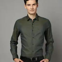 Men Slim Fit Cotton Shirt with Patch Pocket-picture-31
