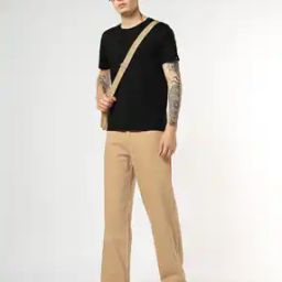 Men Acid-Wash Baggy Jeans-image-14