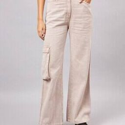 Women Washed Flared Jeans-image-33