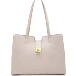 Women Tote Bag with Metal Accent -image-108