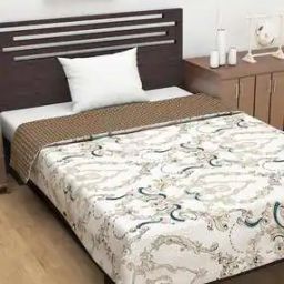 Microfiber Polyester Reversible 120 GSM Abstract Single Bed Dohar-picture-15