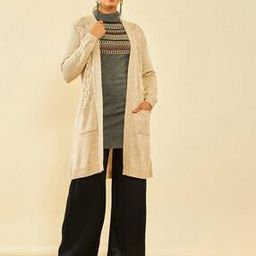 Knitted Shrug with Insert Pockets-31