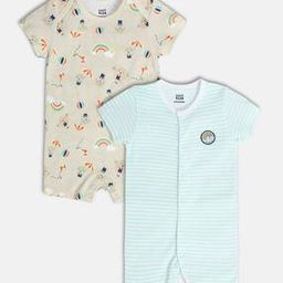 mini klub Baby Boy Stripes Rompers-picture-49