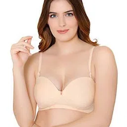 Padded T-Shirt Bra with Adjustable Straps-image-45