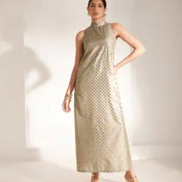 Women Polka-Dot A-Line Dress-image-13