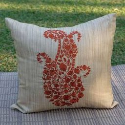 Embroidered Cushion Cover 16" x 16"-image-54