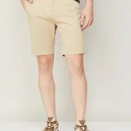 Flat-Front Shorts with Insert Pockets-picture-10