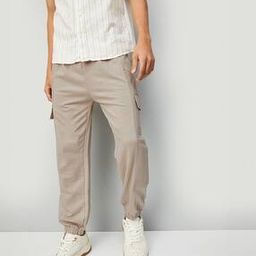 max Mid Rise Straight Fit Cargo Pants-picture-0