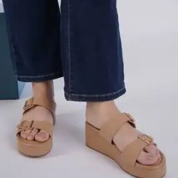 Women Wedges with Synthetic upper-33