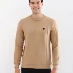 Men Regular Fit Crew-Neck Sweatshirt-image-25
