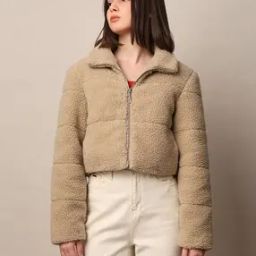 Women Regular Fit Zip-Front Jacket-picture-19