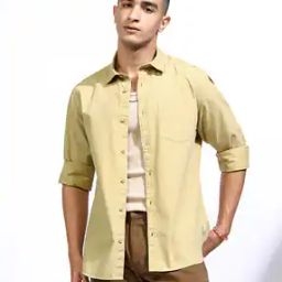 Men Slim Fit Shirt-image-2