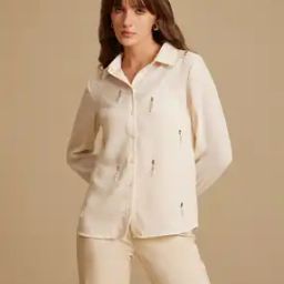 Women Alley Embellished Relaxed Fit Shirt-image-44