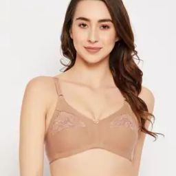 Women Solid Non-Padded Full Cup Wirefree Everyday Bra-picture-38
