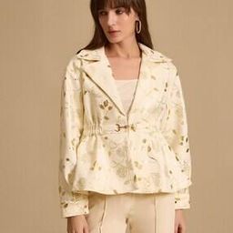 kazo Woman Micro Print Jacket-picture-12