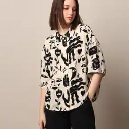 Women Abstract Shirt-image-57