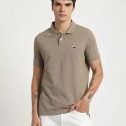 Men Slim Fit Polo T-Shirt-image-28